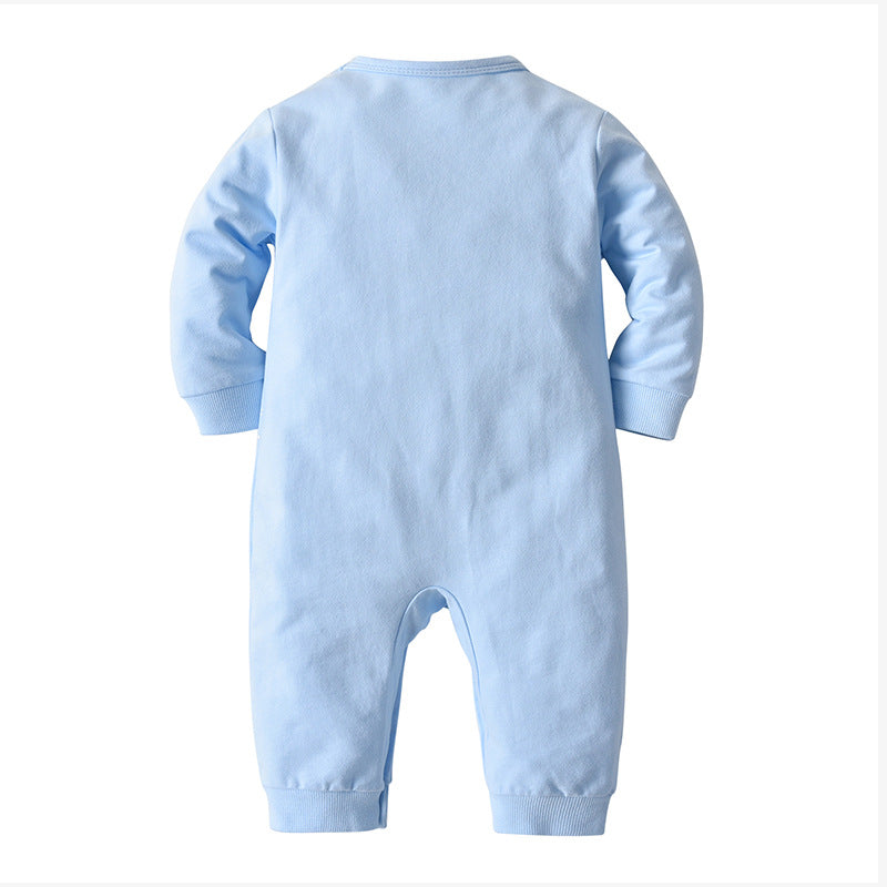 Baby Boys Long Sleeve One-piece Spring Gentleman Rompers