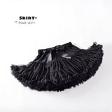 Kid Baby Girl Gauze Princess Autumn Winter Skirt