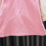 Kid Baby Girl Dress Autumn Cute Western 2 Pcs Sets