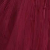 Kid Baby Girl Sweet Petal Lace Middle Sleeve Spring Flower Dress