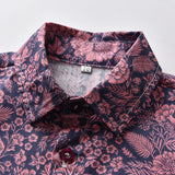 Kid Baby Boys Summer Short Sleeve Floral Casual 3 Pcs Sets