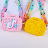 Kid Silicone Tiktok Anti-rat Pioneer Pressure Relief Puzzle Toy Bag