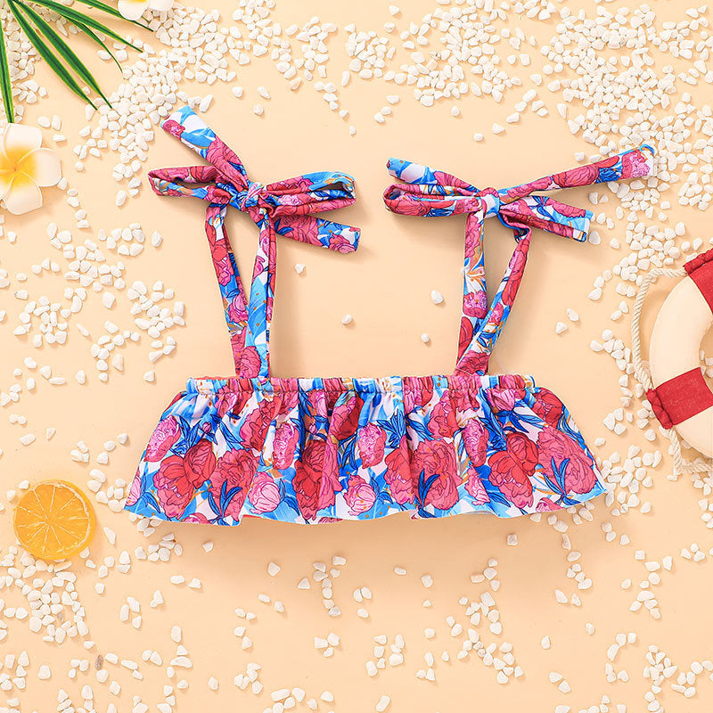 Kid Baby Bikini Swimming Summer Fashion Halter Briefs Swimsuit