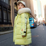 Kid Girls Down Jacket Extra Thick Wash Out Jacket Coats