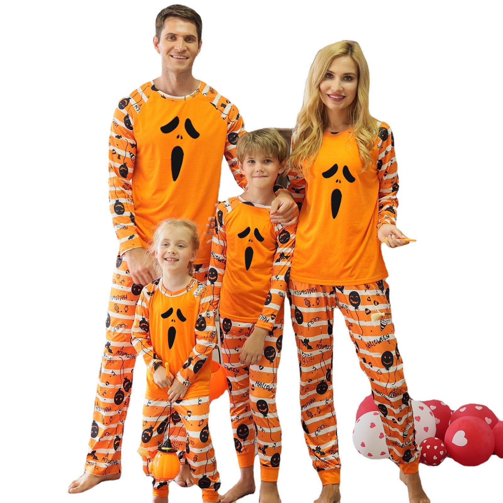 Family Matching Halloween Parent-child Pajamas