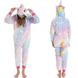 Kid Baby Girl Luminous Tianma Cartoon Animal One-piece Unicorn Pajamas