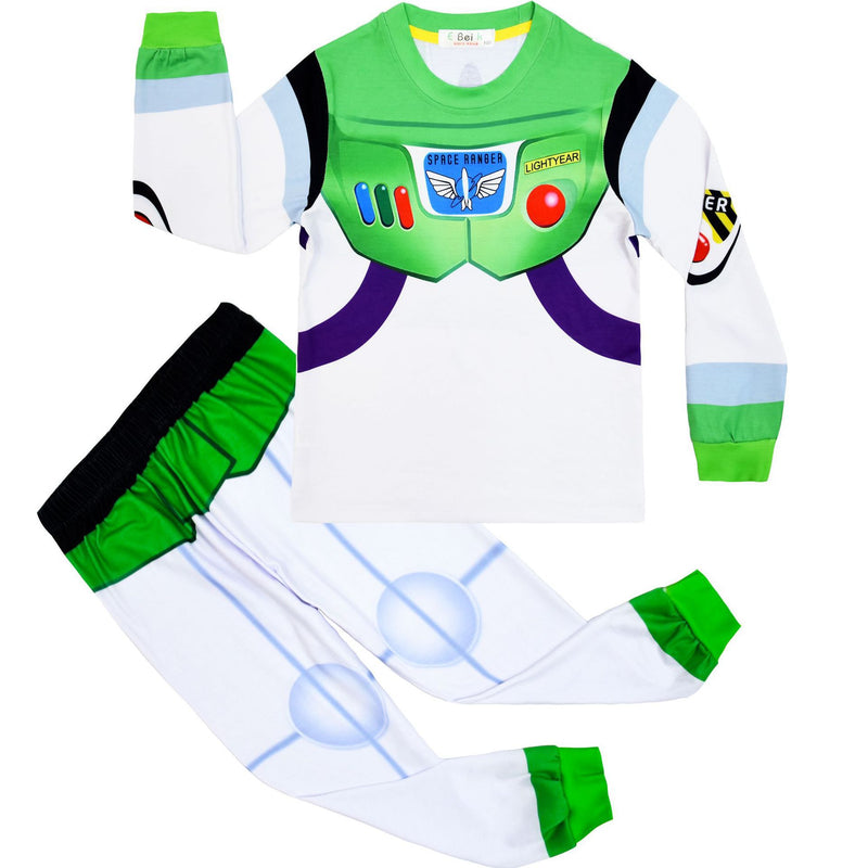 Kid Boy Long-sleeved Home Buzz Lightyear Toy Story Pajamas