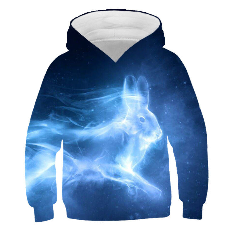 Children Kid 3D Printed Animal Hoodie