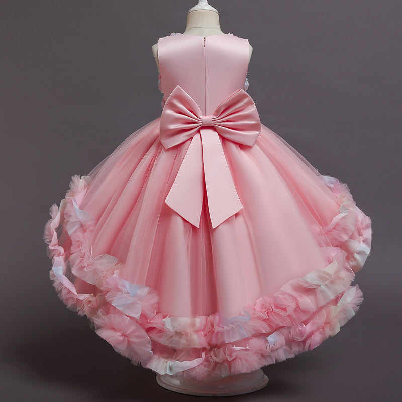 Kid Girl Princess Party Birthday Piano Show Cake Dresses