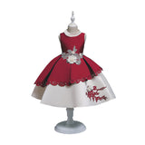 Kid Girl Puffy Princess Host Performance Dress