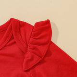 Baby Girls Long Sleeve Christmas Harley Gauze 2 Pcs Set
