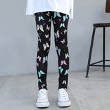 Kid Girls Leggings Travel Pants Student Casual Wear Customizable Leggings Pants