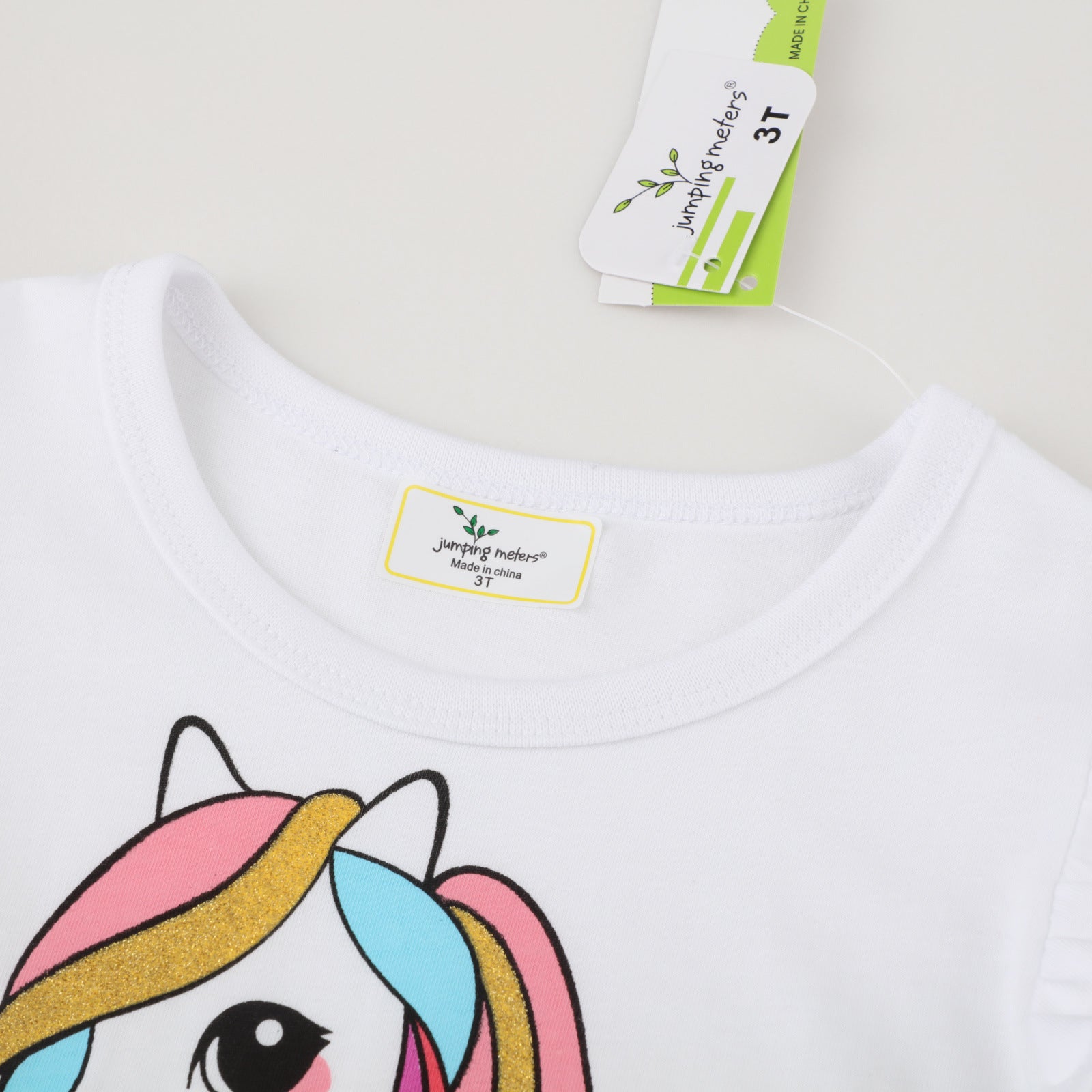 Kid Baby Summer Patchwork Gauze Sleeveless Unicorn Casual Dresses