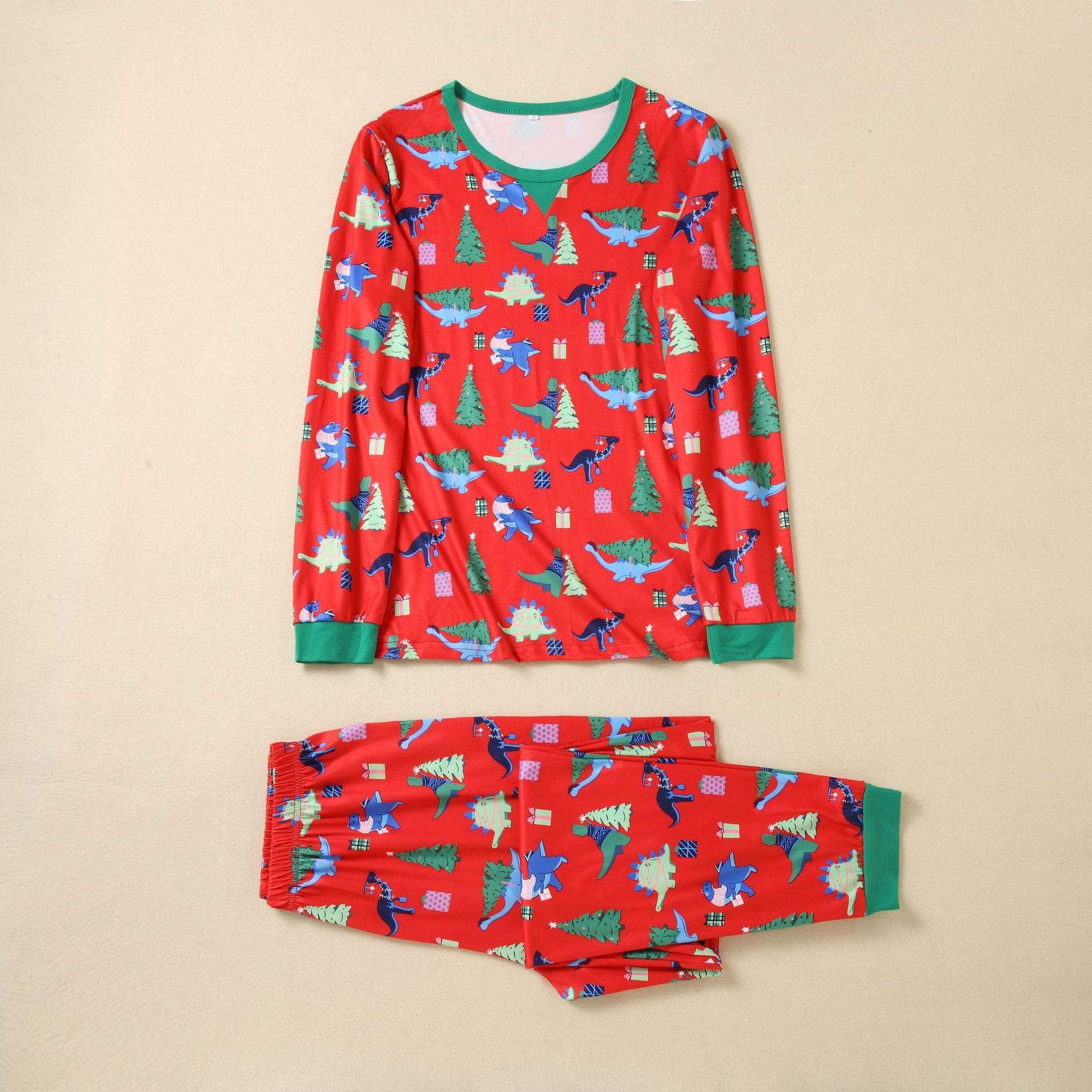 Family Matching Christmas Printed Housewear Parent-child Pajamas