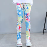 Kid Girls Leggings Travel Pants Student Casual Wear Customizable Leggings Pants