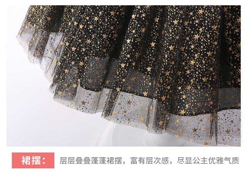Kid Baby Girl Christmas Popular First Year Mesh Princess Dress