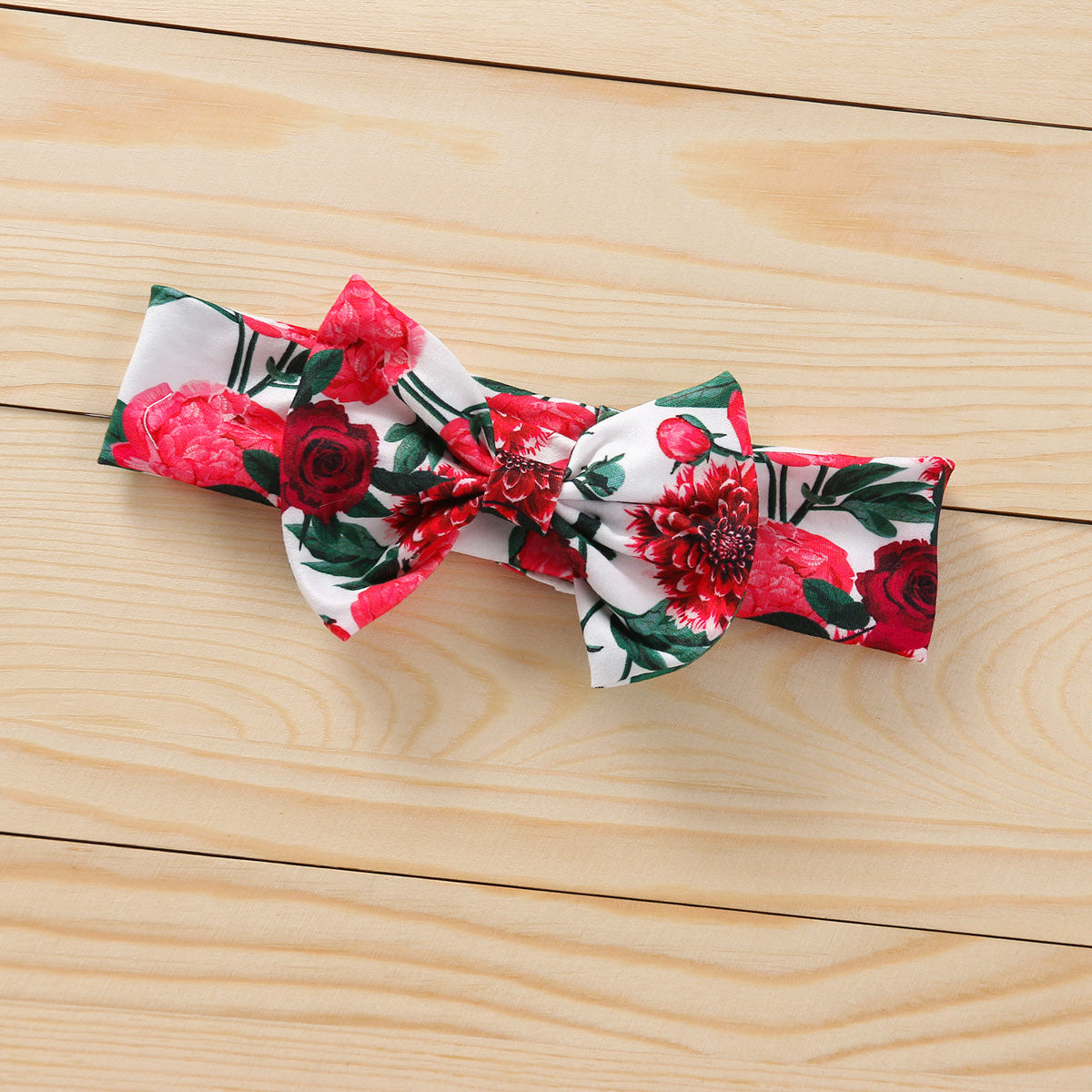 Baby Girl Valentine's Day Set Spring New Red Rose 3 Pcs Sets