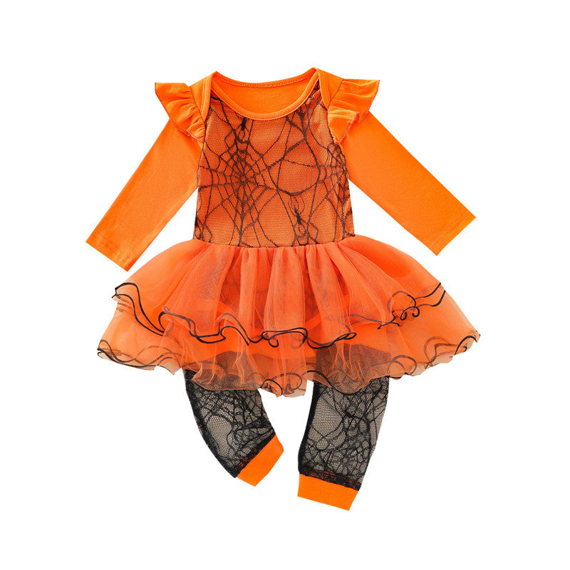 Baby Girl Holiday Halloween Suits 2 Pcs Sets