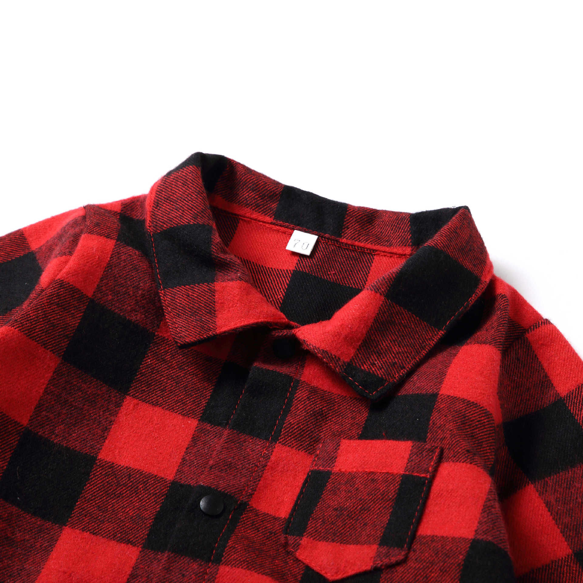 Family Matching Mother Daughter Plaid Christmas Autumn Dress