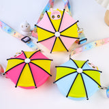 Kid Relieve Stress Puzzle Cartoon Silicone Zero Wallet Personalized Umbrella Bag