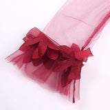 Kid Baby Girl Sweet Petal Lace Middle Sleeve Spring Flower Dress