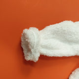 Baby Kid Boys Girls Long Sleeve Velvet Hood Spring 2 Pcs Sets