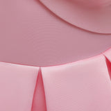 Kid Girl Pink Summer Suspender Princess Dresses