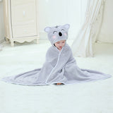 Kid Baby Summer New Cartoon Bath Towel Pajamas