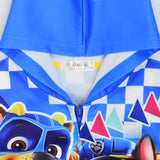 Kid Baby Boy Girl Dog Patrol Team Woof Zipper Hooded Cartoon Coats