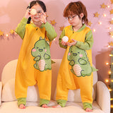 Kid Baby Girl Boy One-piece Air Cotton Cute Cartoon Pajamas