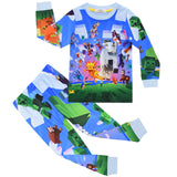 Kid Boy Autumn Long Sleeve Suit Home Pajamas