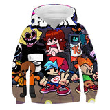 Kid Printed Friday Night Funkin Whitty 3D Print Hoodie