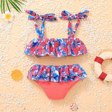 Kid Baby Bikini Swimming Summer Fashion Halter Briefs Swimsuit