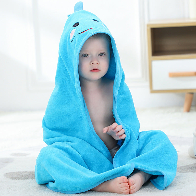 Toddler Boy Girl Cotton Summer Bath Towel Pajamas Sleepwear