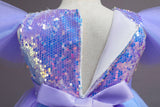 Kid Baby Girls Princess Sequins Rainbow Dress