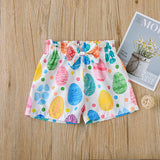 Summer Kid Baby Girls Short Sleeve Candy Color Letter 2 Pcs Set Suits