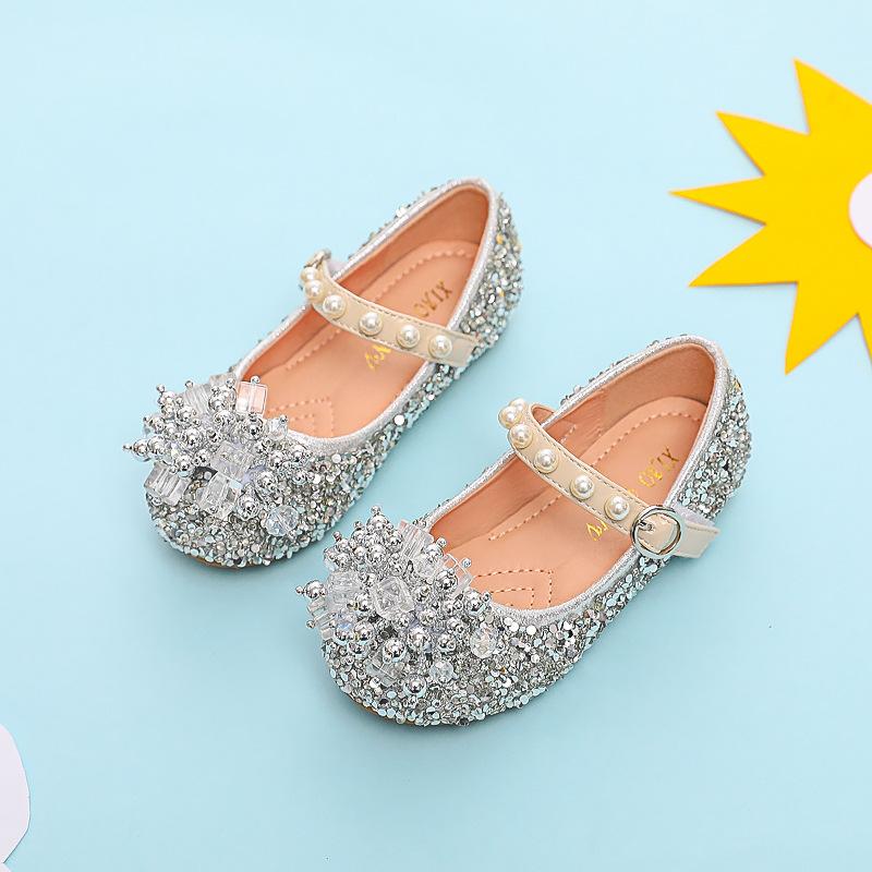 New Girls Pearl Princess Shoes