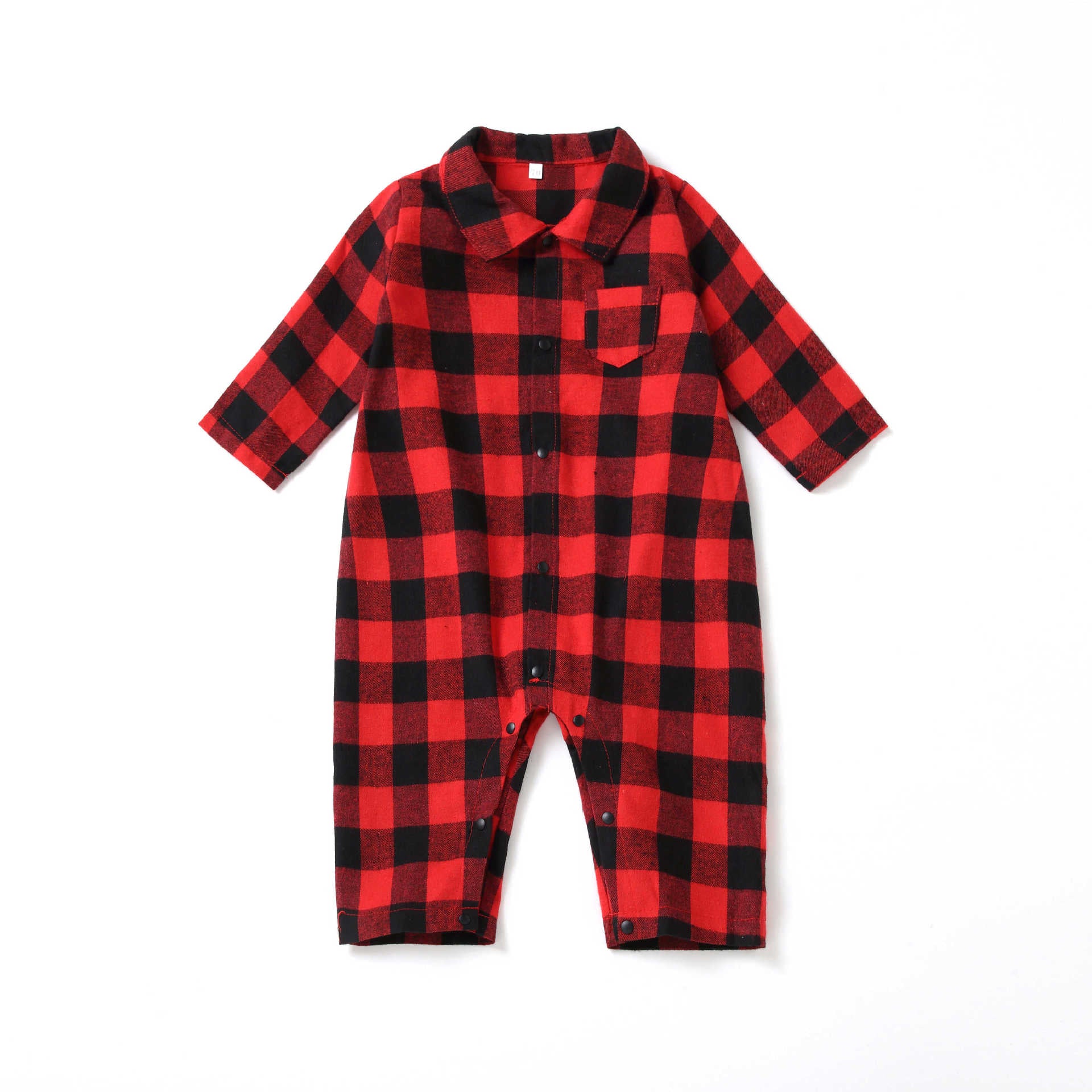 Family Matching Mother Daughter Plaid Christmas Autumn Dress