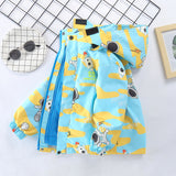 Kid Baby Girl Outdoor Mountaineering Trench Extra Heavy Coats