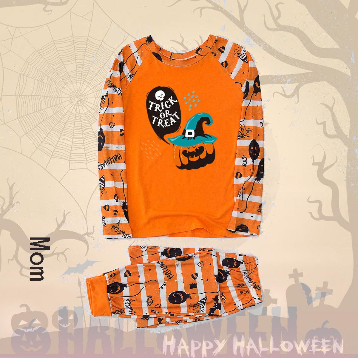 Family Matching Home Wear Halloween Pajamas