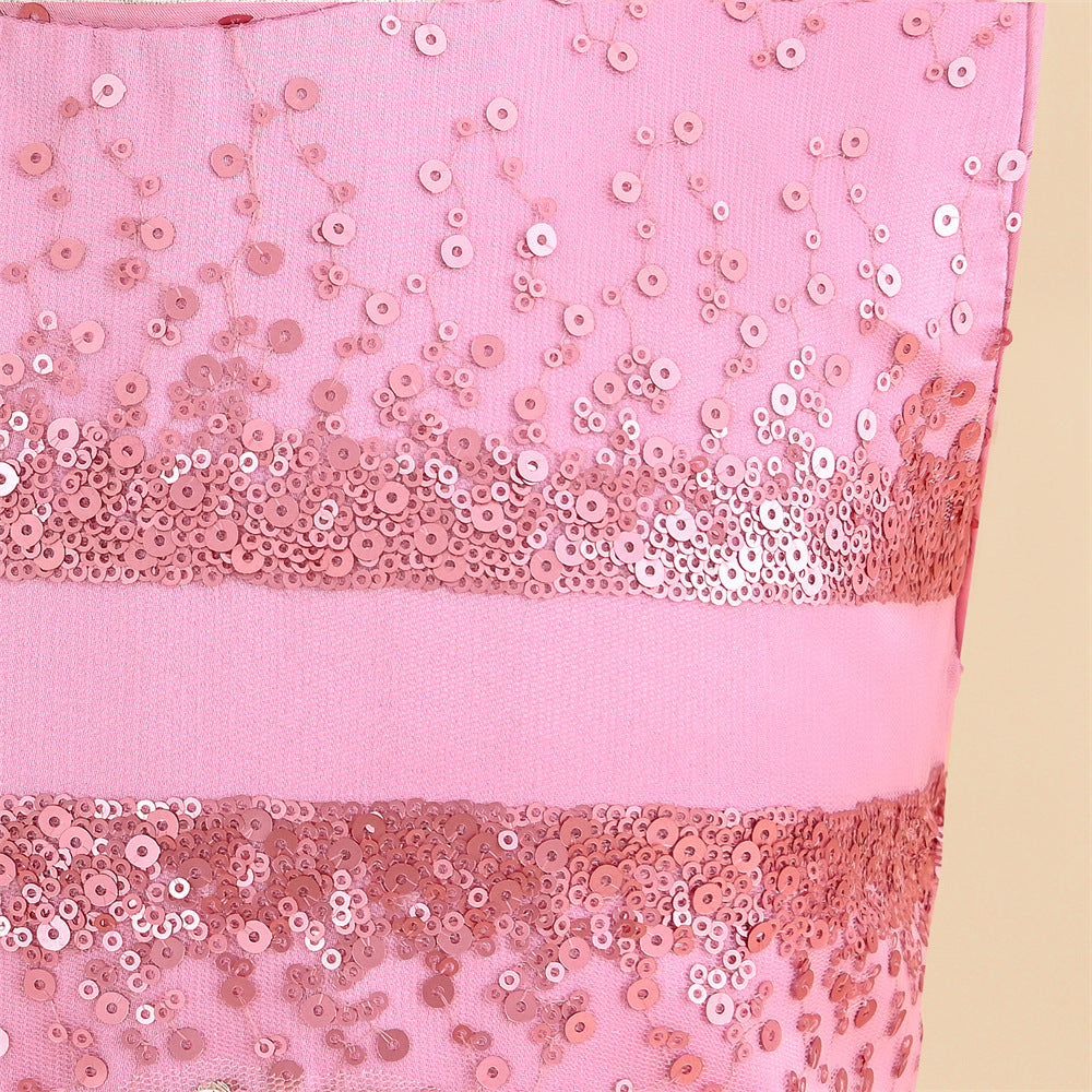 Kid Girl Princess Peng Gauze Piano Playing Dresses
