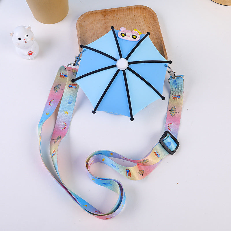 Kid Relieve Stress Puzzle Cartoon Silicone Zero Wallet Personalized Umbrella Bag