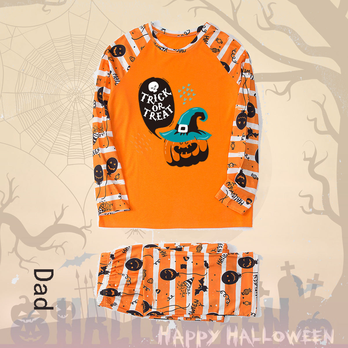 Family Matching Home Wear Halloween Pajamas