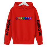 Kids Girl Boy Among US Peripheral Printed Hoodie