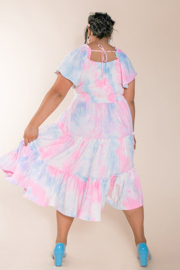 Family Matching Parent-child Sweet Leisure Holiday Dresses