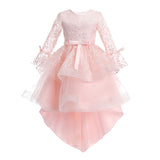 Autumn Spring Kids Girl Princess Formal Dresses