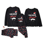 Family Matching Christmas Printed Christmas Letter Parent-child Pajamas