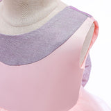 Baby Girl Pompous Princess Piano Host Evening Performance Dresses