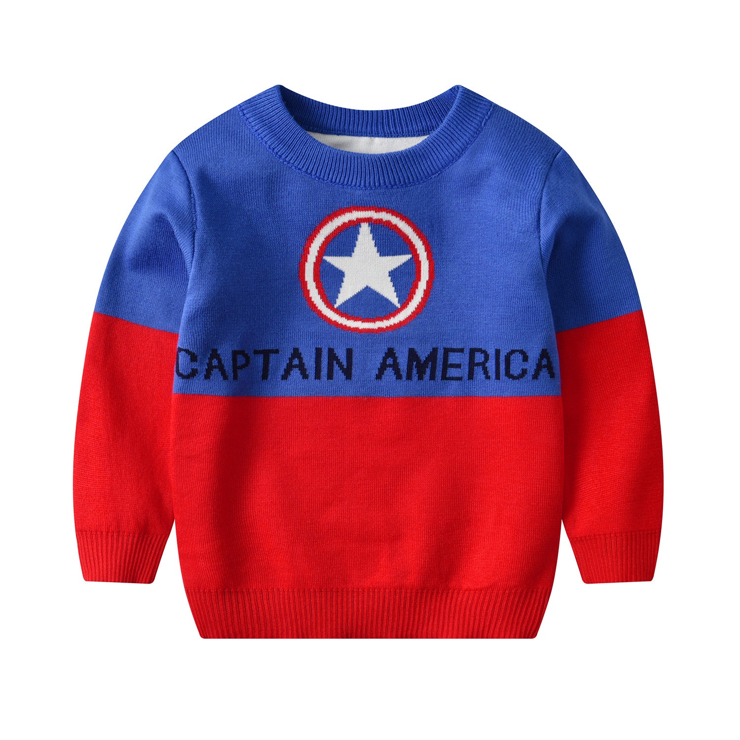 Kid Baby Girl Knit Pullover Autumn Christmas Jacquard Sweater