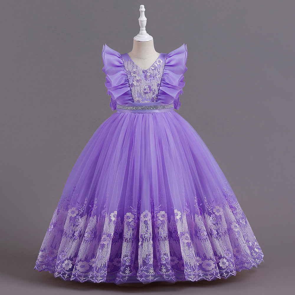 Kid Girl Princess Flower Dresses